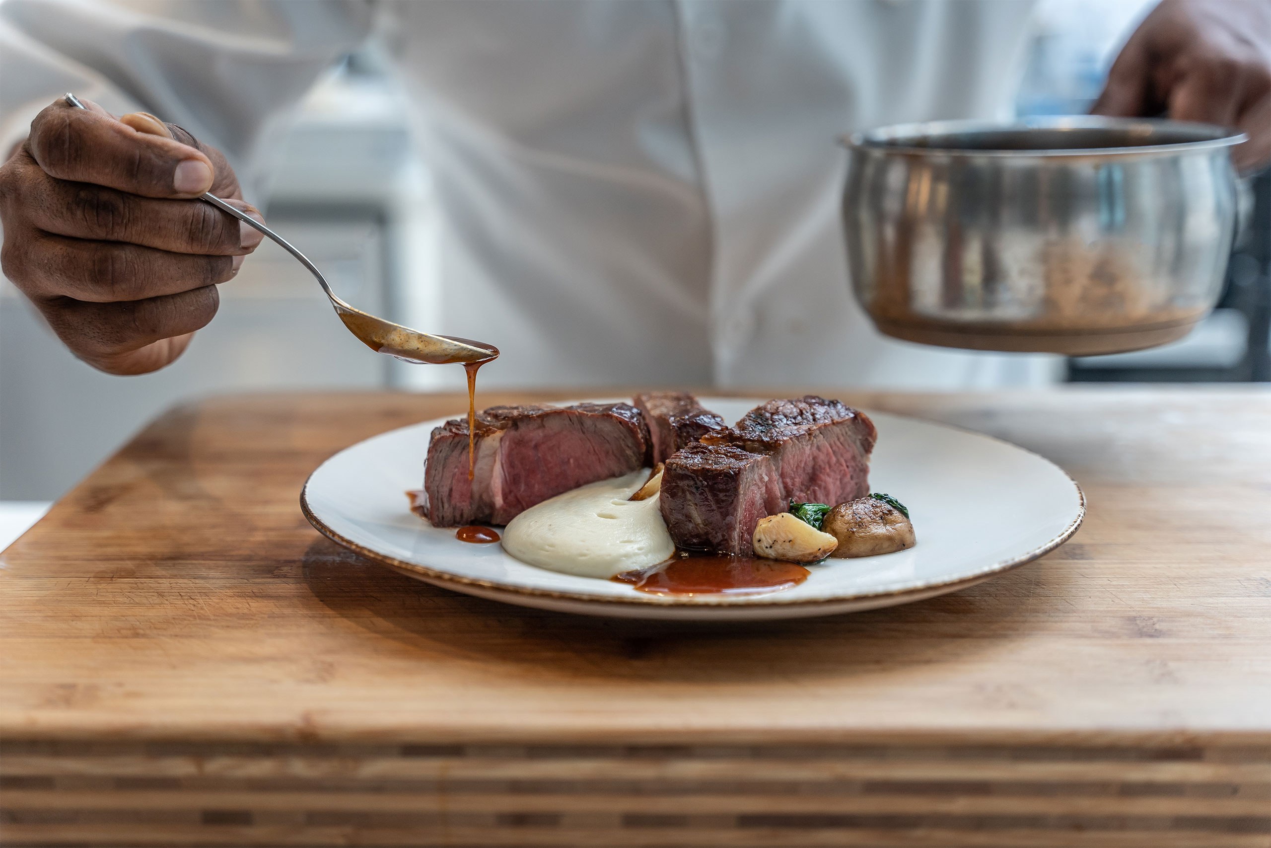 2 mise en place cayman grilled boneless dry aged rib eye