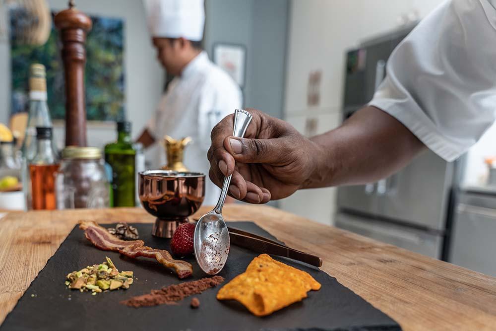 Miseenplace private chef dinner